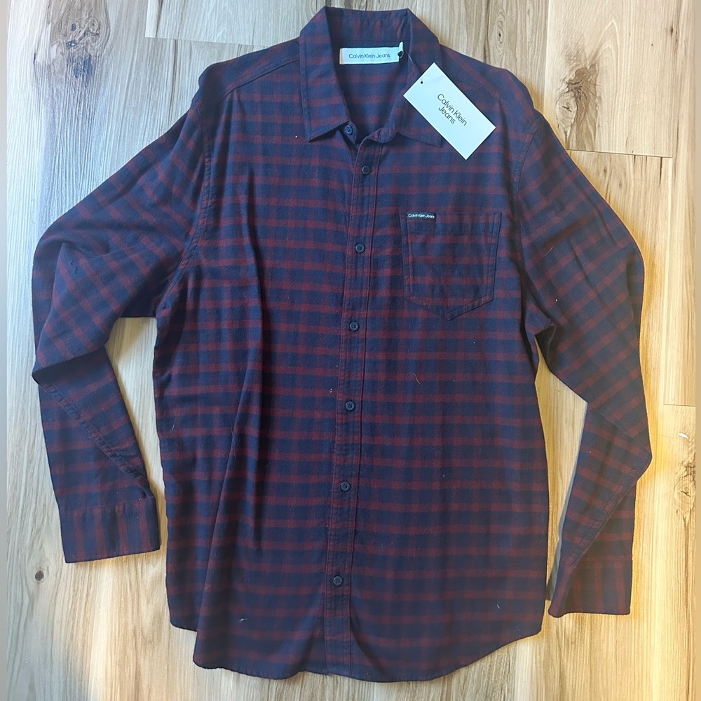 Men’s Calvin Klein flannel